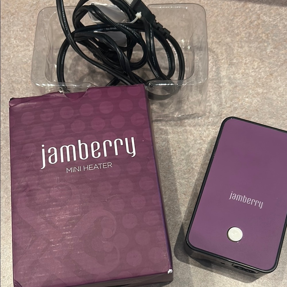 Jamberry Mini Heater in Purple